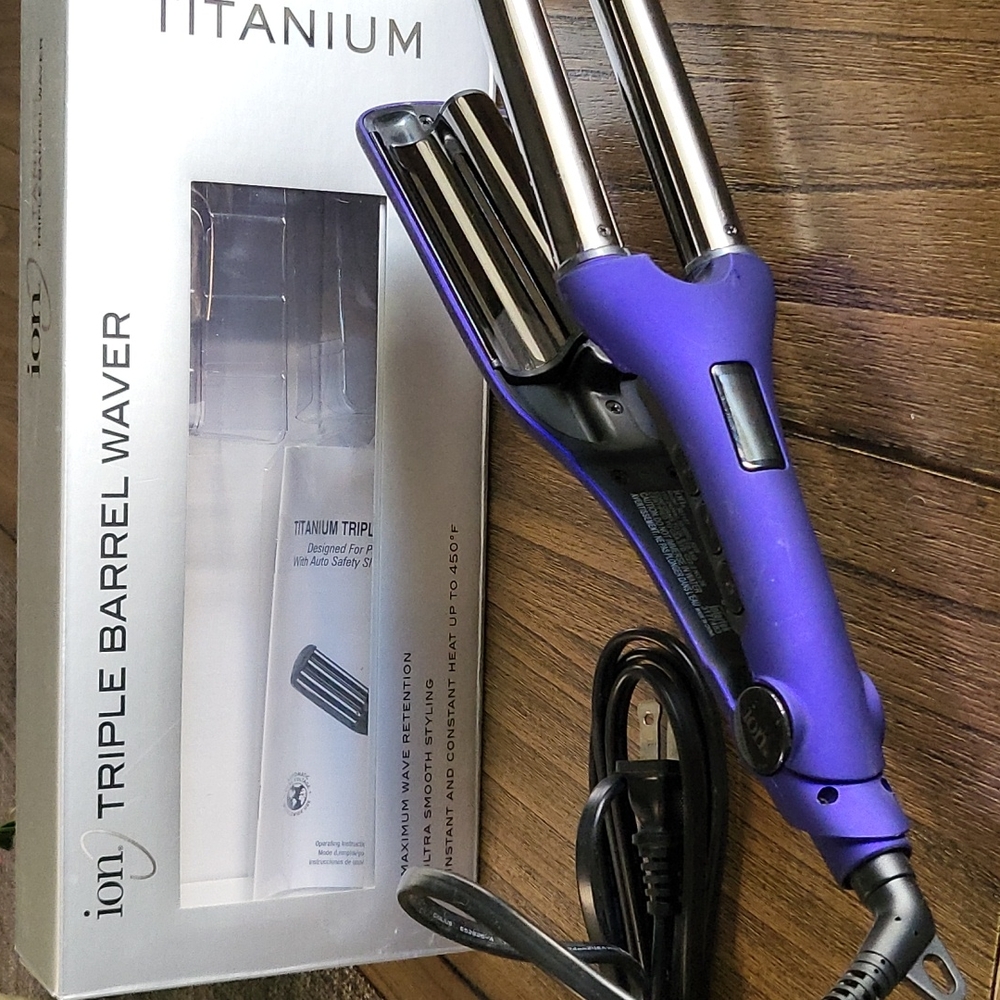 Ion triple barrel waver